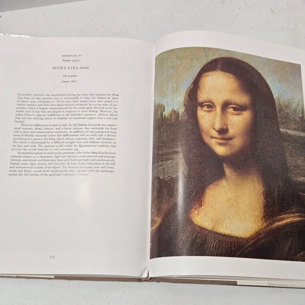 Leonardo da Vinci by Jack Wasserman Harry N Abrams 1984 Hardcover Art Book